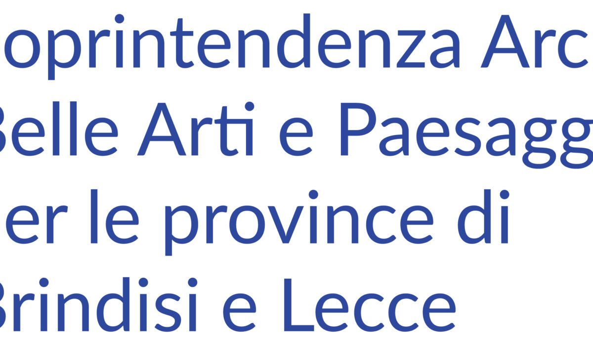 SOPRINTENDENZA LECCE-BRINDISI